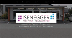 Desktop Screenshot of isenegger.ch